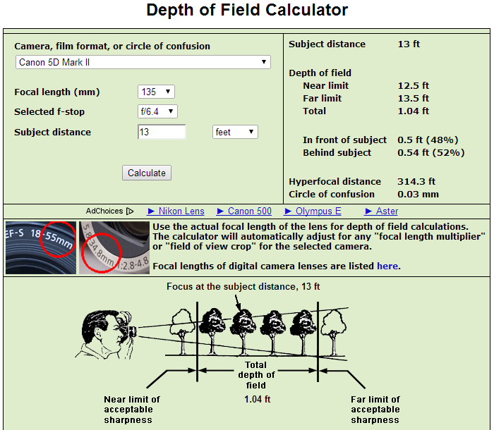 dof-calculator